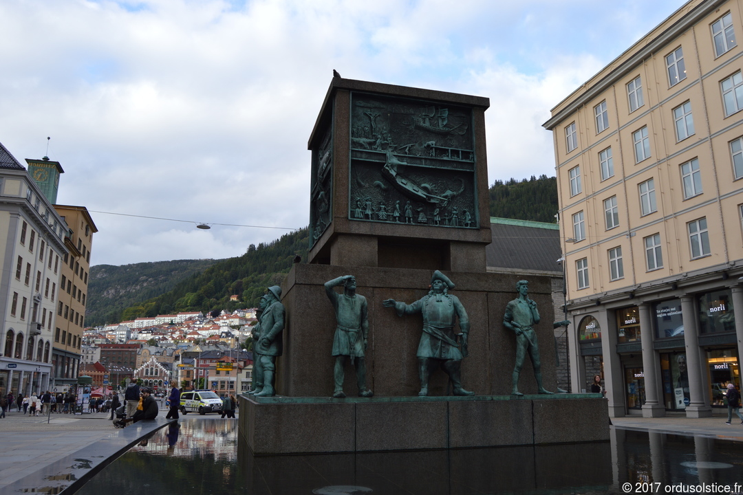 Monument des marins à Bergen