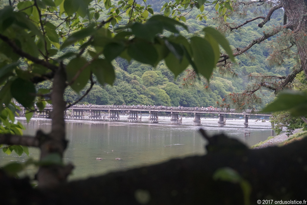 Le pont d'Arashiyama
