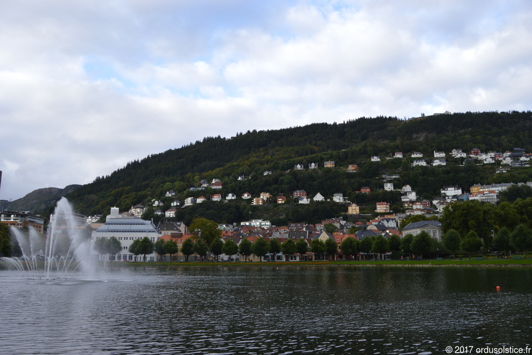 Lille lungegårdsvannet, lac de Bergen